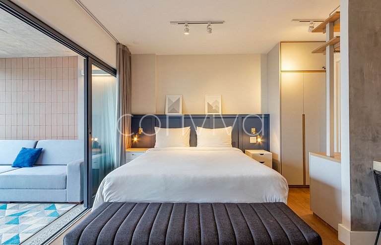 FI122 Charming studio in the heart of Itaim Bibi