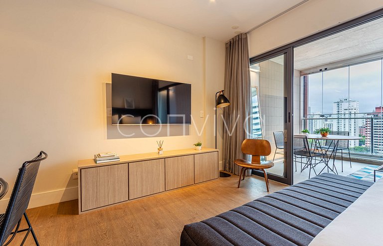 FI122 Itaim Bibi | 12º andar | Piscina/Academia