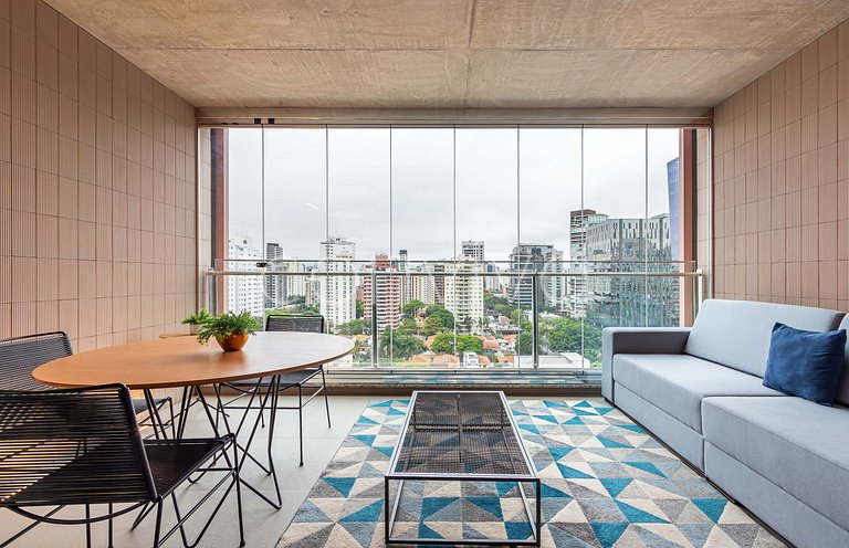 FI122 Itaim Bibi | 12º andar | Piscina/Academia