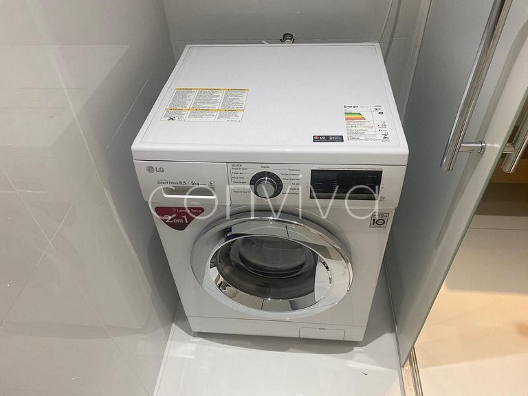 FI185 Vista do Itaim Bibi | Cama King | 90m²