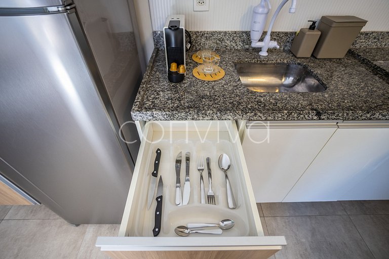 FC602 Amazing 2-bedroom apt at Frei Caneca