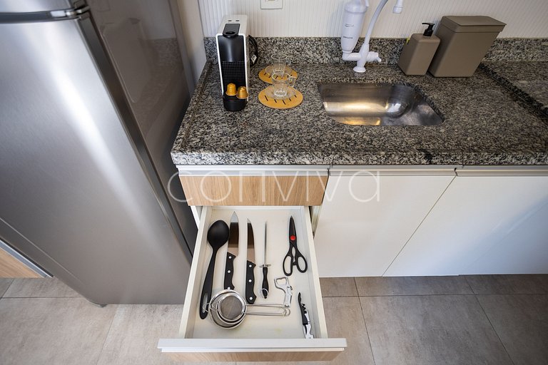 FC602 Amazing 2-bedroom apt at Frei Caneca