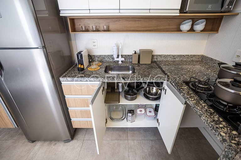 FC602 02 quartos Frei Caneca | Próx à Av. Paulista