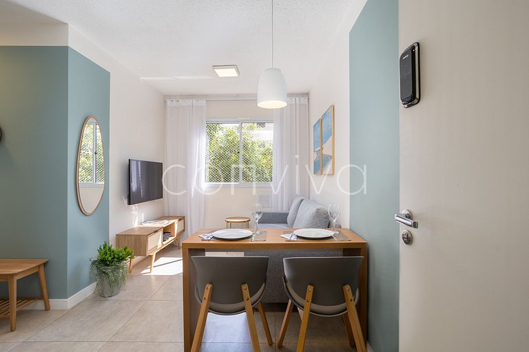 FC602 Amazing 2-bedroom apt at Frei Caneca