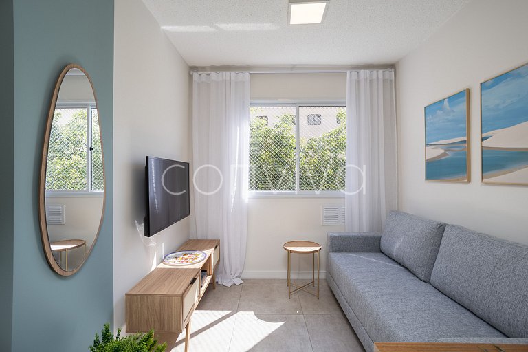 FC602 02 quartos Frei Caneca | Próx à Av. Paulista