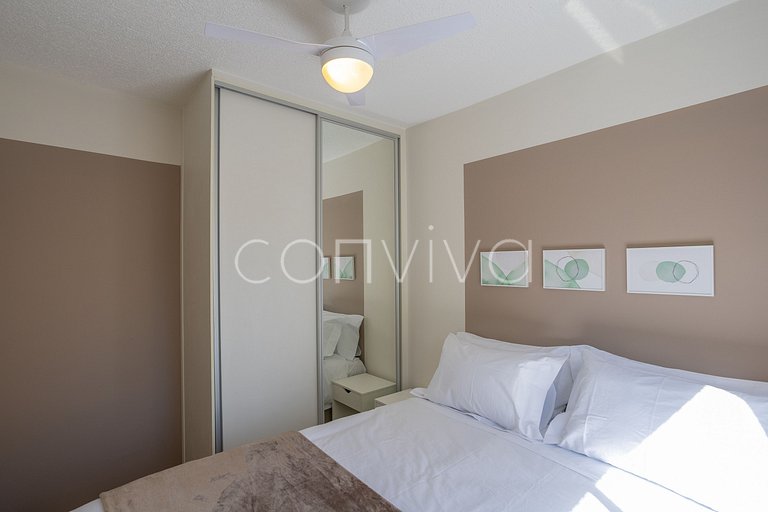 FC602 02 quartos Frei Caneca | Próx à Av. Paulista