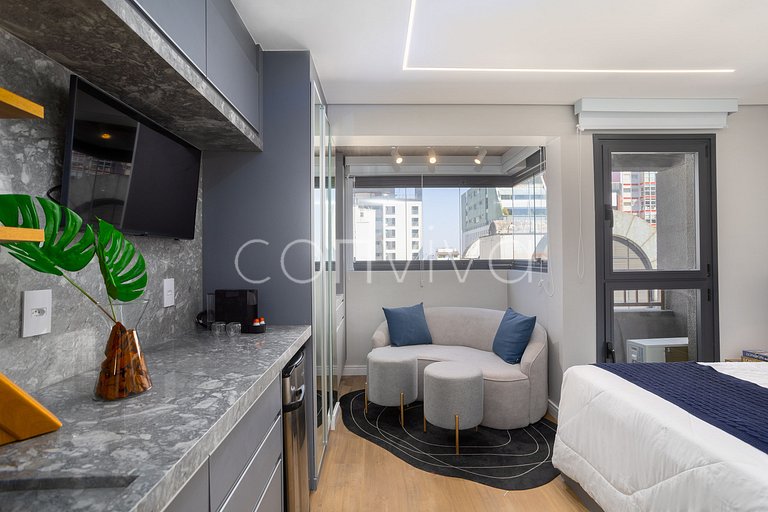 PAM1005 Conforto e novidade, 200m da Av. Paulista