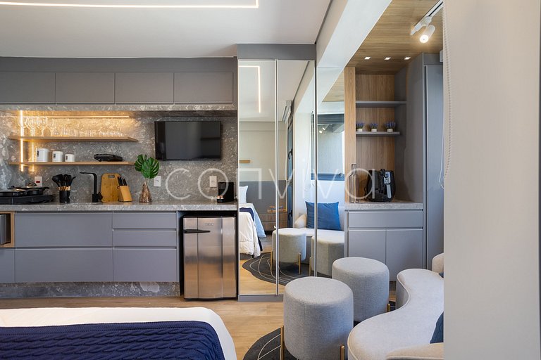PAM1005 Conforto e novidade, 200m da Av. Paulista