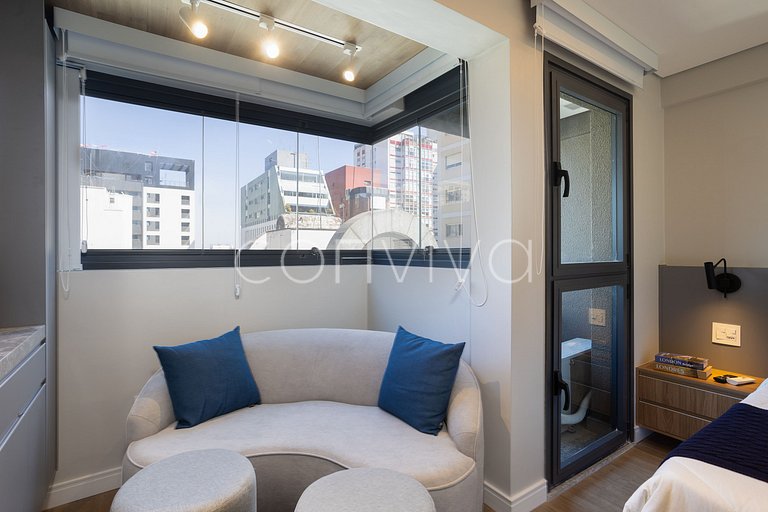 PAM1005 Conforto e novidade, 200m da Av. Paulista