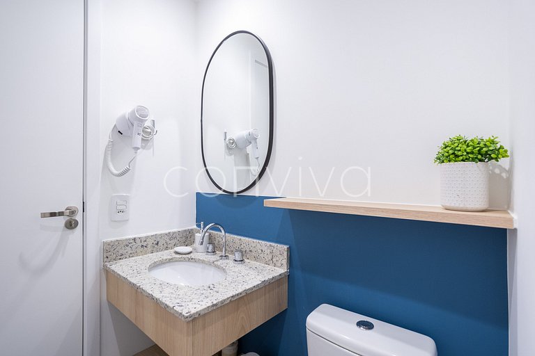 MY091 Beautiful studio apartment in Moema