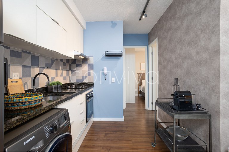 FC409 Ap 02 quartos - prox Frei Caneca e Paulista