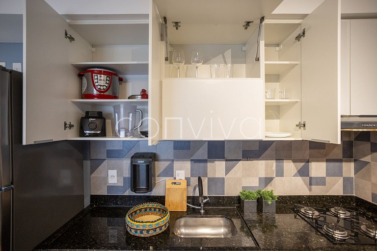 FC409 Ap 02 quartos - prox Frei Caneca e Paulista