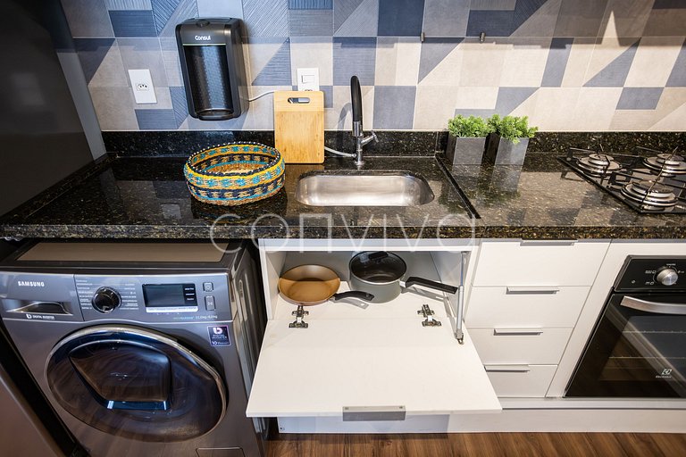 FC409 Ap 02 quartos - prox Frei Caneca e Paulista