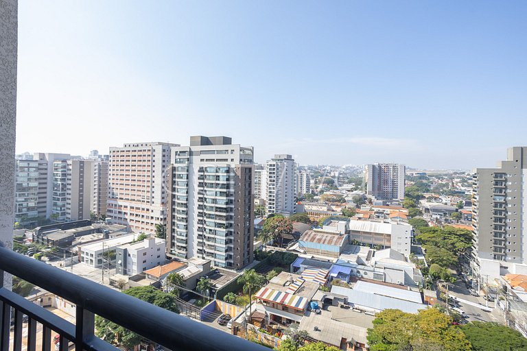 COMP1418 Vista incrível com 2 quartos em Moema
