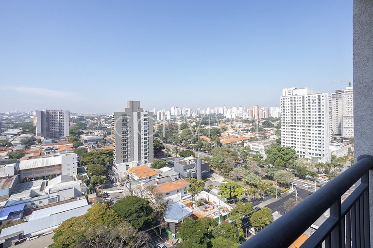 COMP1418 Vista incrível com 2 quartos em Moema