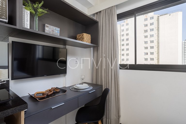 VNU1111 Studio compacto próximo à Av. Paulista