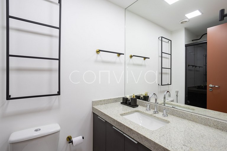 ZJ0304 Beautiful and complete studio near Paulista