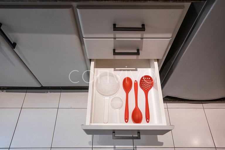 HSP011 Apto ideal para 6 hóspedes na Bela Vista