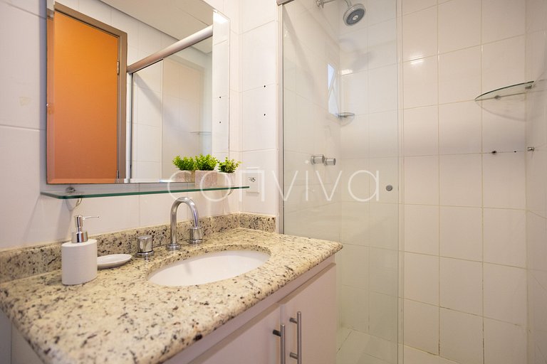 HSP011 Apto ideal para 6 hóspedes na Bela Vista