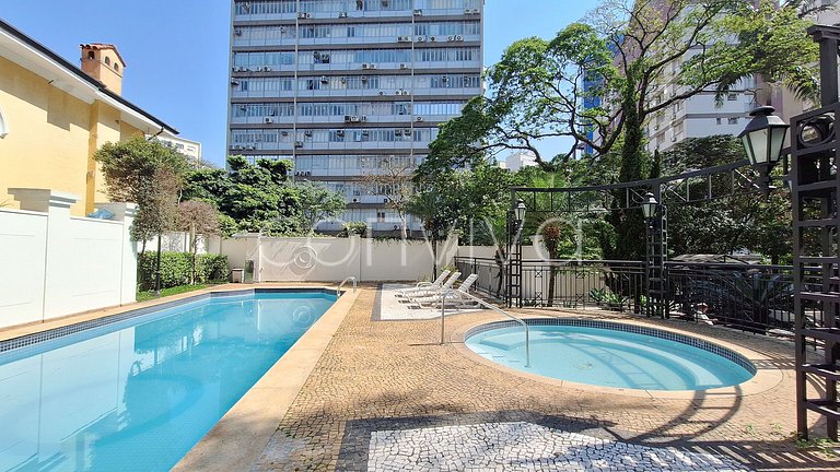 HSP011 Apto p/ 6 hóspedes Bela Vista c/ Piscina
