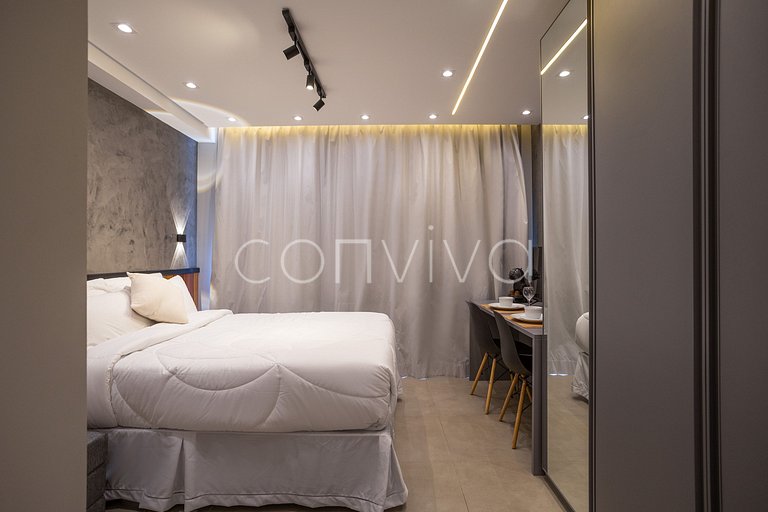 ONI0718 Studio em Moema a 160m do shopping