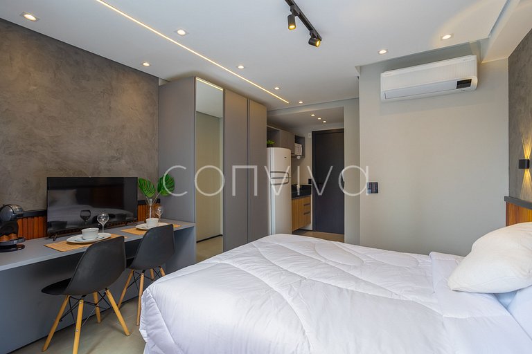 ONI0718 Studio em Moema a 160m do shopping
