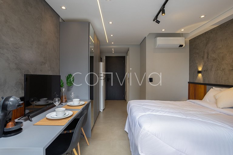ONI0718 Studio em Moema a 160m do shopping