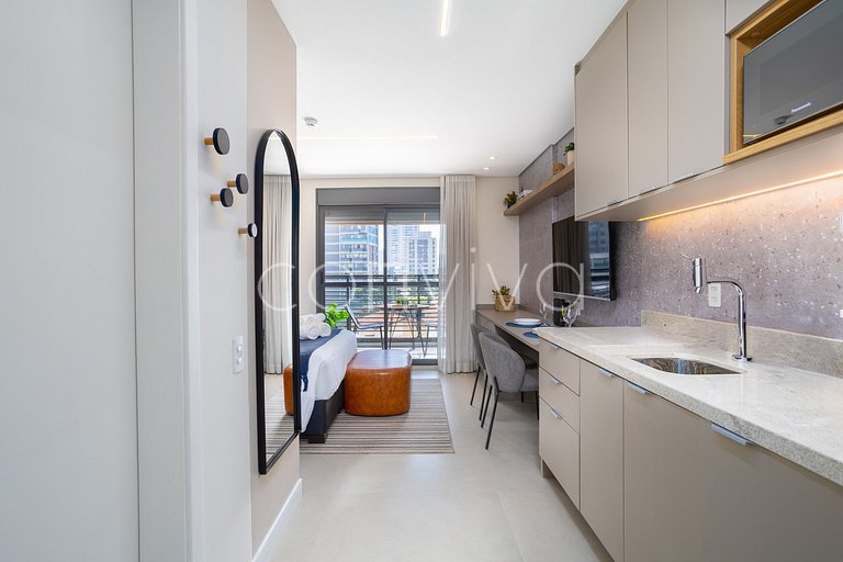 HMB0621 New studio 150m from the subway Brooklin