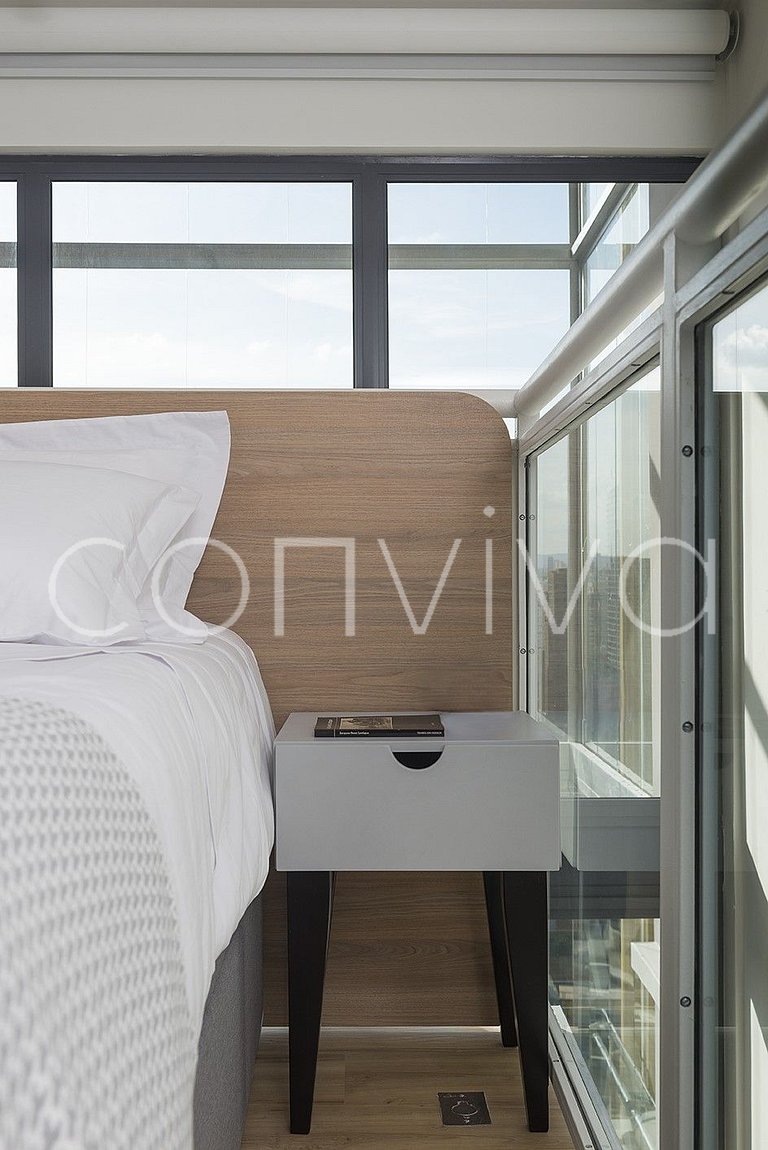 FI215 Duplex sofisticado no Forma Itaim