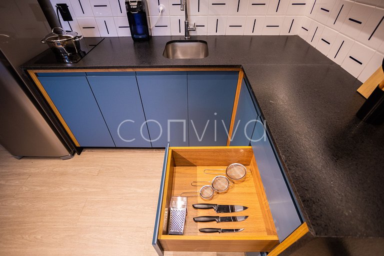 FPA1408 Apto incrível c/ vaga na Bela Vista