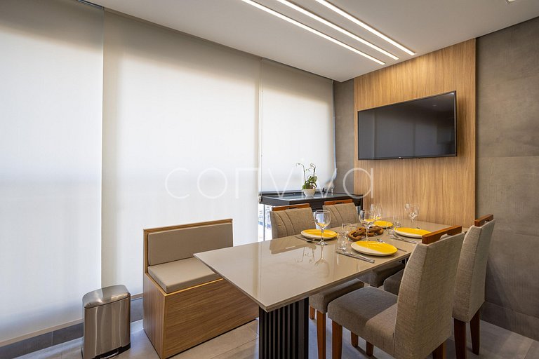 PLT035 Amazing apartment 350m from Tatuapé station