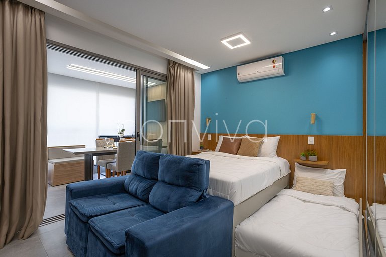 PLT035 Amazing apartment 350m from Tatuapé station