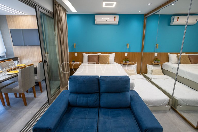 PLT035 Amazing apartment 350m from Tatuapé station