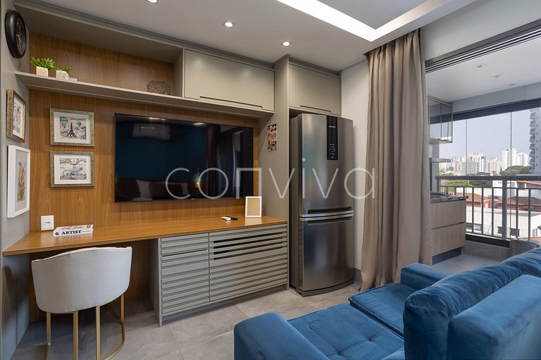 PLT035 Amazing apartment 350m from Tatuapé station