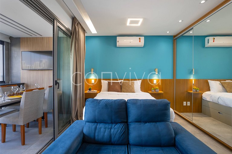 PLT035 Amazing apartment 350m from Tatuapé station