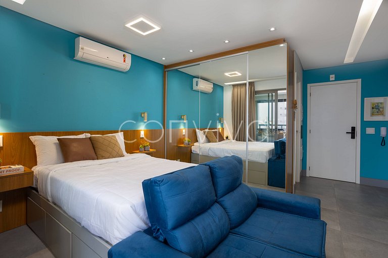 PLT035 Amazing apartment 350m from Tatuapé station
