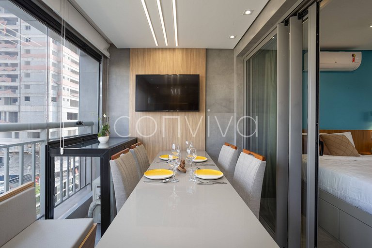 PLT035 Amazing apartment 350m from Tatuapé station