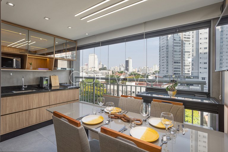 PLT035 Amazing apartment 350m from Tatuapé station