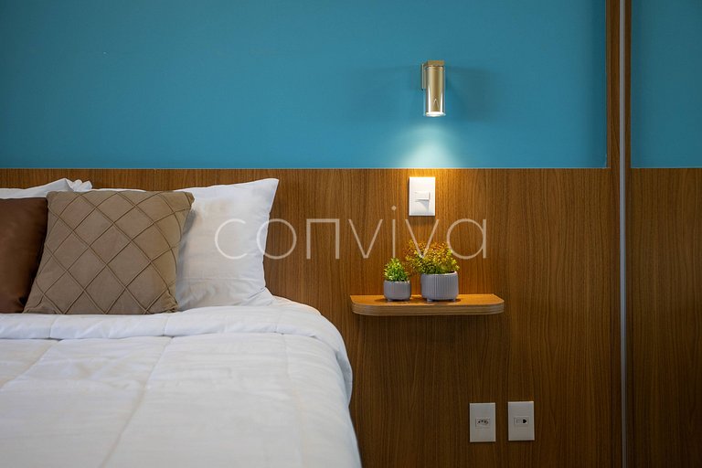 PLT035 Amazing apartment 350m from Tatuapé station