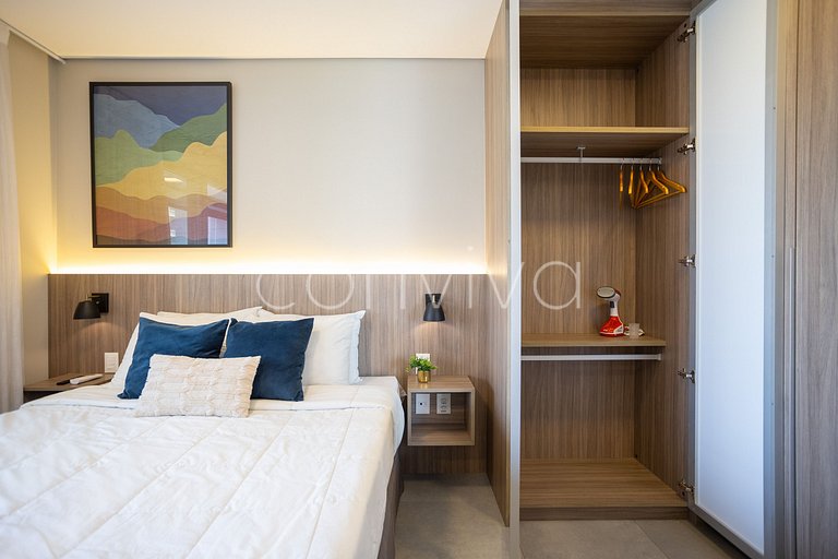 PLT098 Vista incrível no 9º | Tatuapé | 4 hóspedes