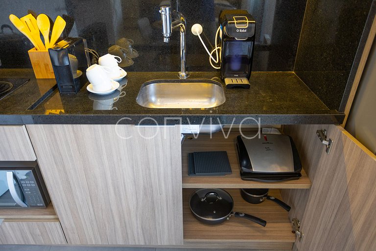 PLT098 Vista incrível no 9º | Tatuapé | 4 hóspedes