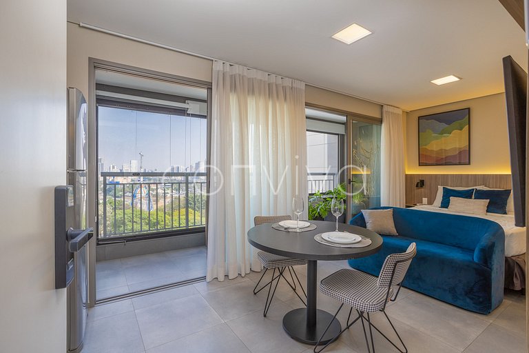 PLT098 Vista incrível no 9º | Tatuapé | 4 hóspedes