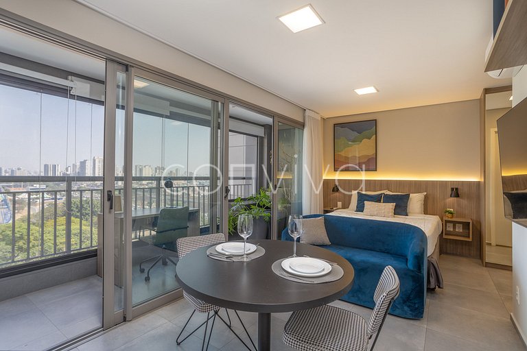 PLT098 Vista incrível no 9º | Tatuapé | 4 hóspedes