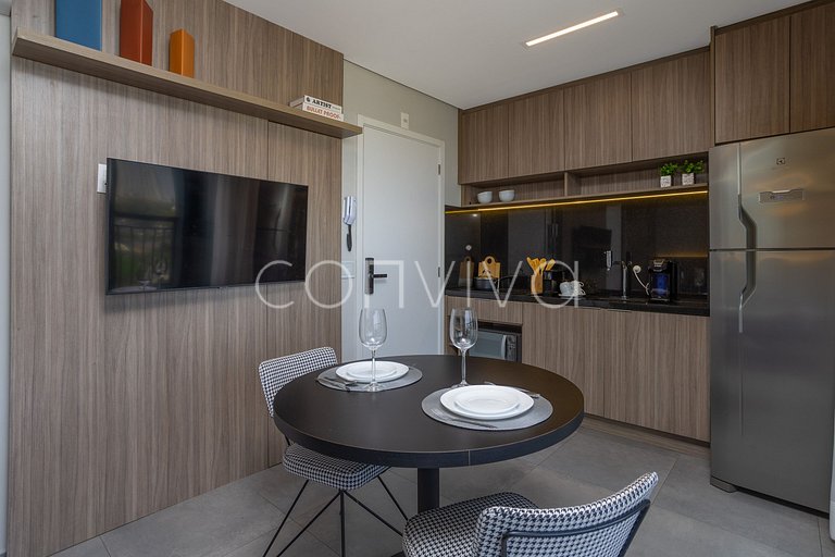 PLT098 Vista incrível no 9º | Tatuapé | 4 hóspedes