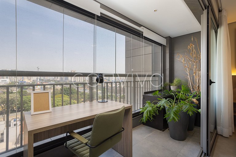 PLT098 Vista incrível no 9º | Tatuapé | 4 hóspedes