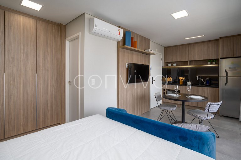 PLT098 Vista incrível no 9º | Tatuapé | 4 hóspedes