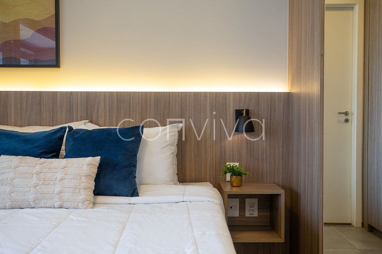 PLT098 Vista incrível no 9º | Tatuapé | 4 hóspedes