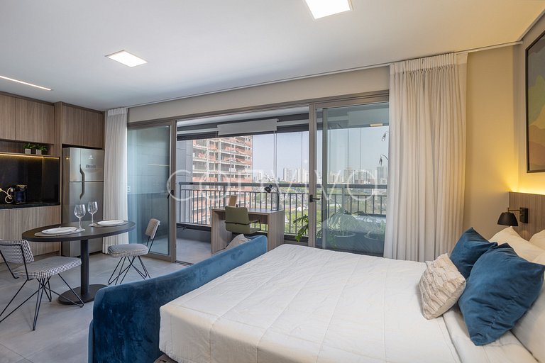 PLT098 Vista incrível no 9º | Tatuapé | 4 hóspedes