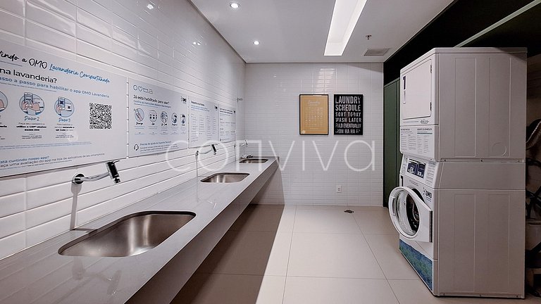 PLT0115 Studio completo p/ 04 hospedes | 11º andar