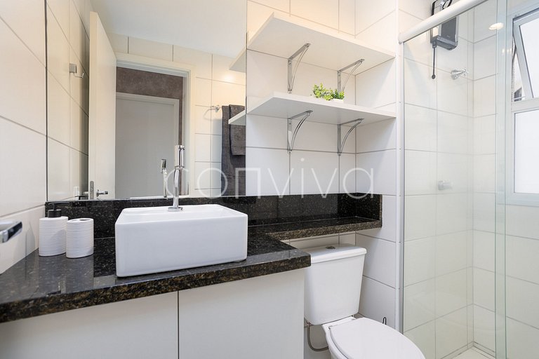 FC409 Ap 02 quartos - prox Frei Caneca e Paulista